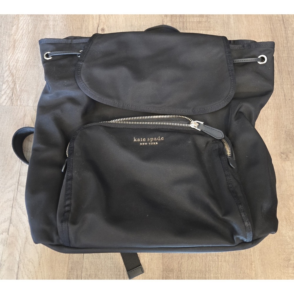 Kate Spade Black Backpack